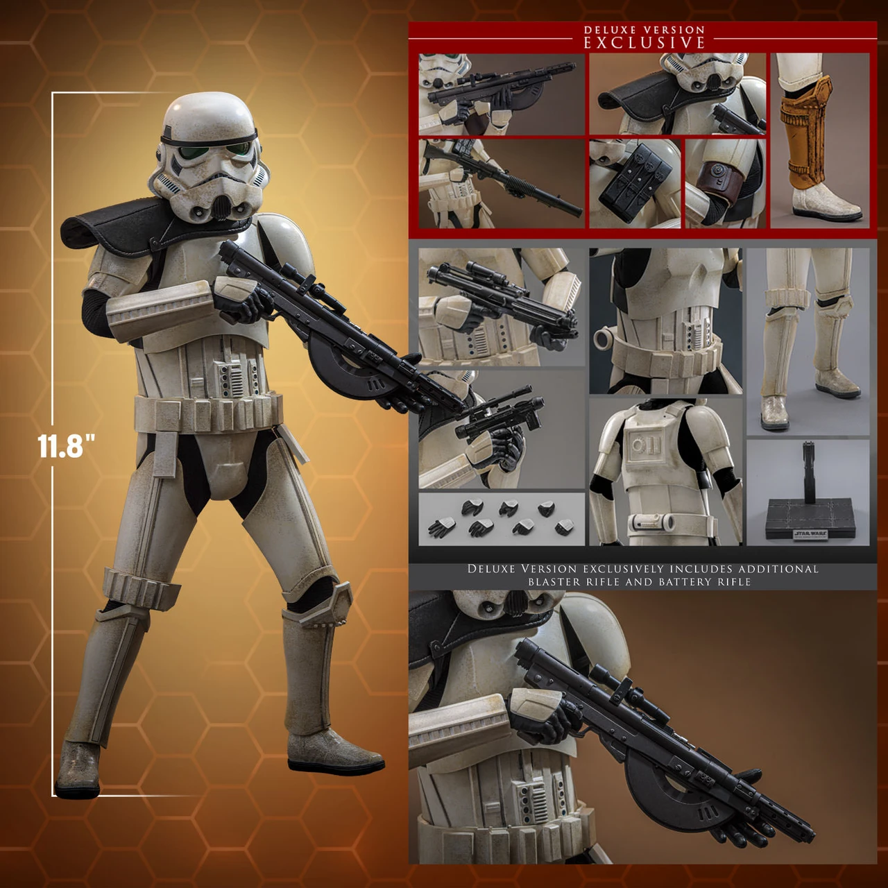 Hot Toys 1/6 MMS837 Imperial Remnant Stormtrooper Deluxe Action Figure 9152252 2