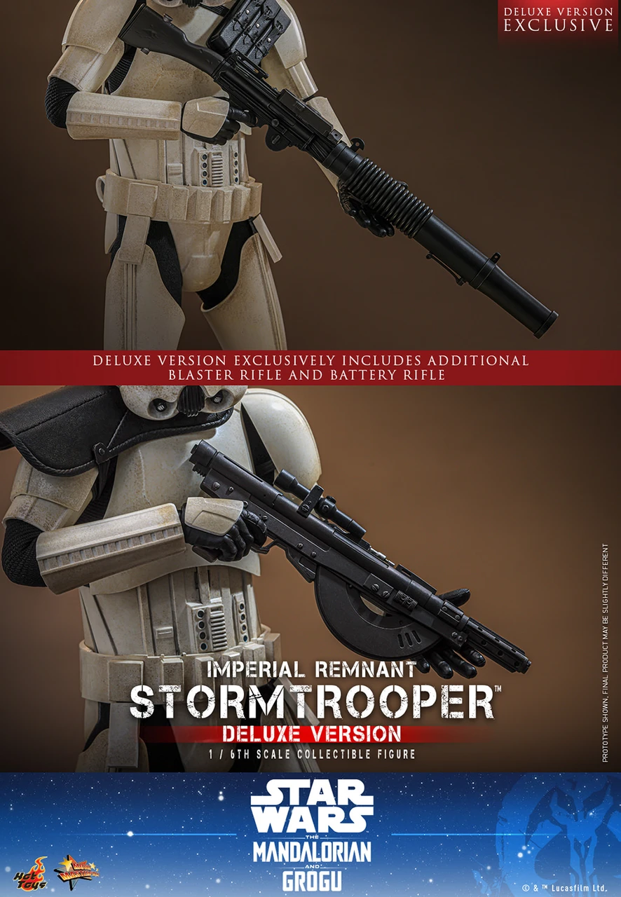 Hot Toys 1/6 MMS837 Imperial Remnant Stormtrooper Deluxe Action Figure 9152252 9