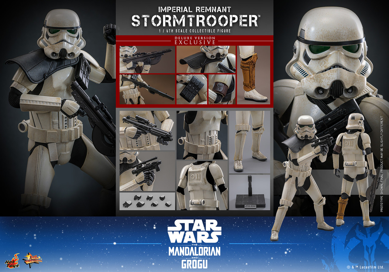 ホットトイズ 1/6 マンダロリアン ストームトルーパー DX MMS837 Hot Toys 1/6 Imperial Remnant Stormtrooper Deluxe