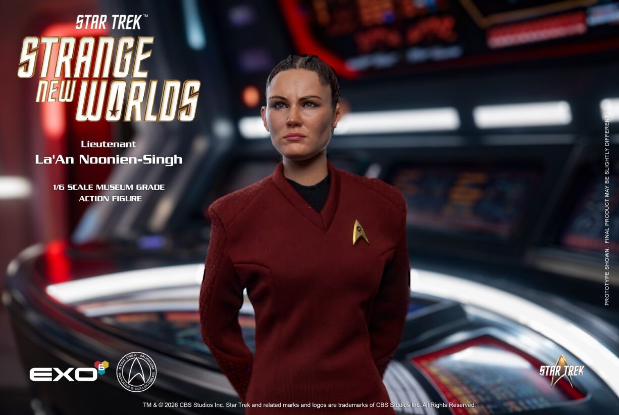 EXO-6 Star Trek: Strange New Worlds 1/6 Lieutenant La'An Noonien-Singh Action Figure EXO-02-119 1