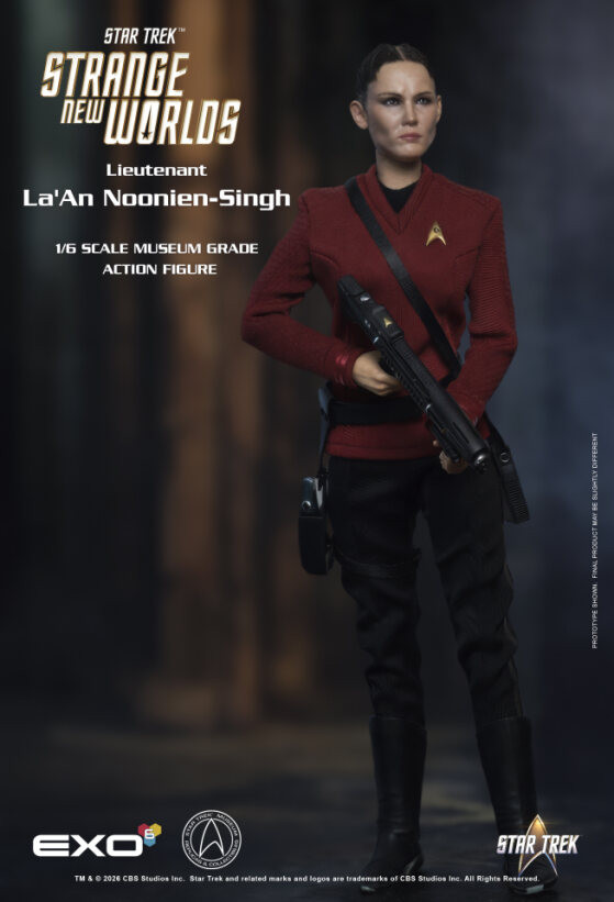EXO-6 Star Trek: Strange New Worlds 1/6 Lieutenant La'An Noonien-Singh Action Figure EXO-02-119 5