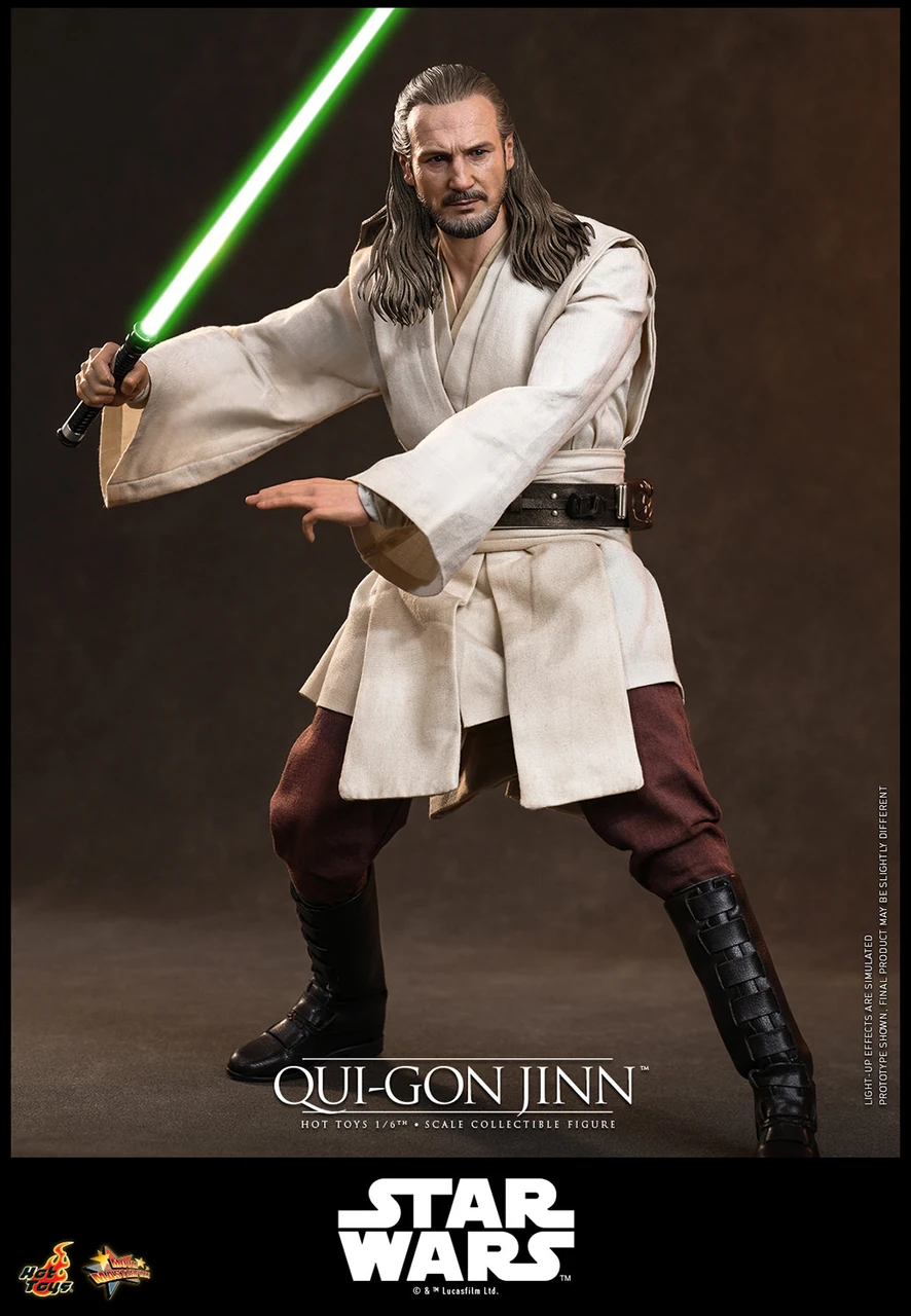 Hot Toys 1/6 MMS880 Qui-Gon Jinn Action Figure 915616 6