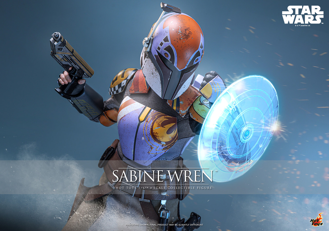 Hot Toys 1/6 TMS171 Star Wars Rebels Sabine Wren Figure 915295 1