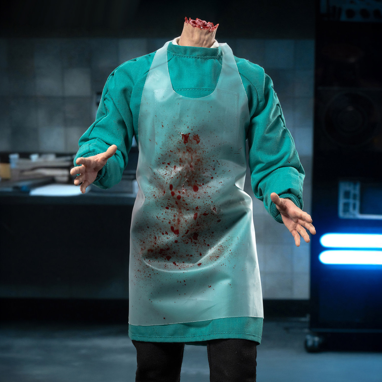 9147192 Infinite Statue Kaustic Plastik Reanimator Re-Animator Jeffrey Combs Doctor Dr Doctor Carl Hill Action Figure 4