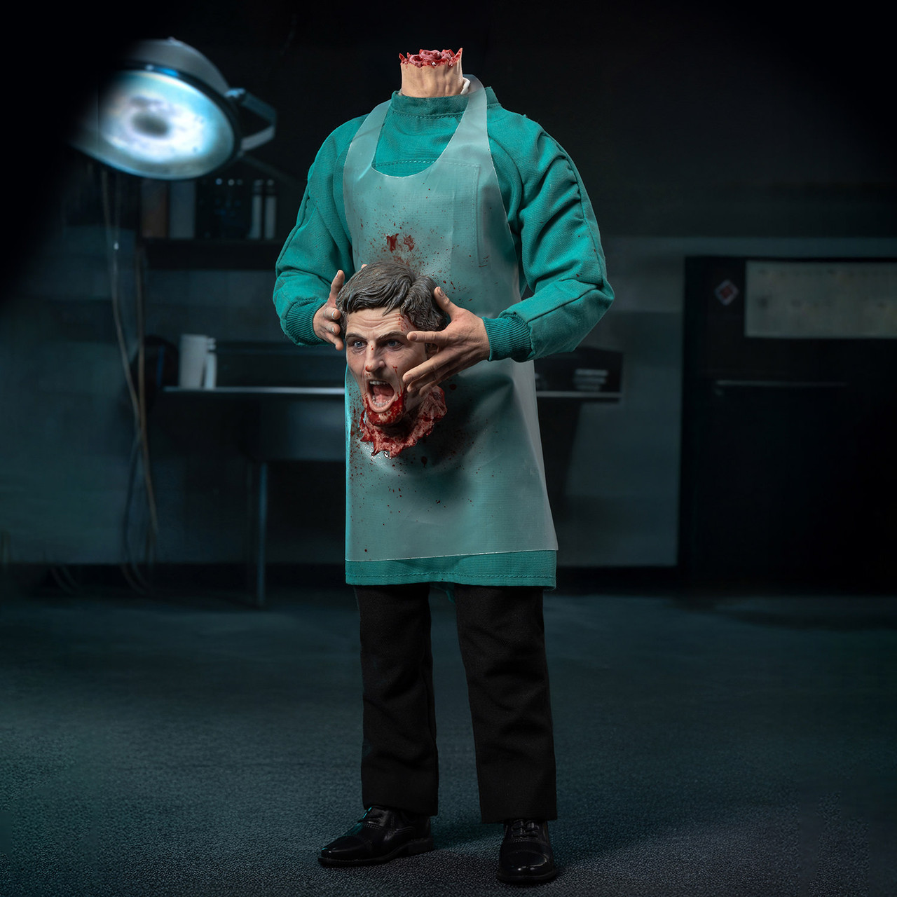 914719 Infinite Statue Kaustic Plastik Reanimator Re-Animator Jeffrey Combs Doctor Dr Doctor Carl Hill Action Figure 2