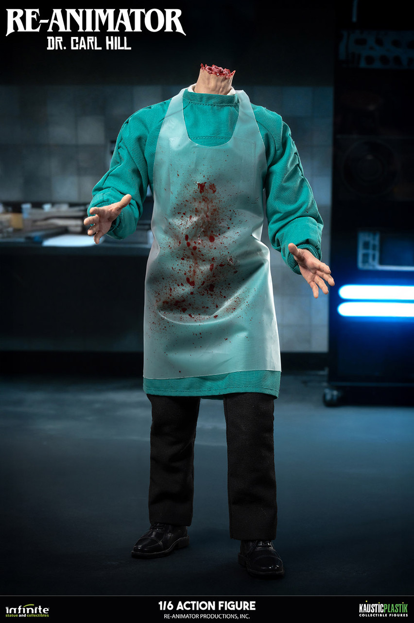 914719 Infinite Statue Kaustic Plastik Reanimator Re-Animator Jeffrey Combs Doctor Dr Doctor Carl Hill Action Figure 7