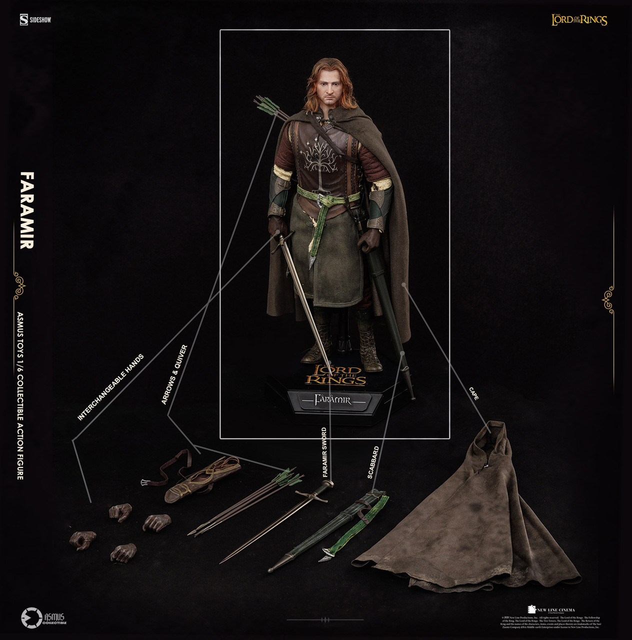 Asmus Toys 1/6 Faramir Action Figure LOTR036 100531 10