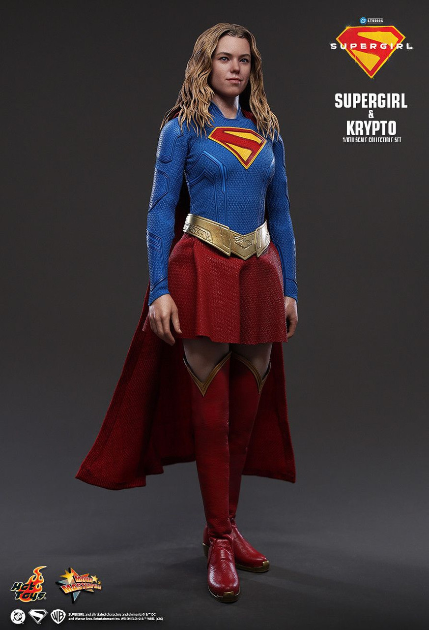Hot Toys 1/6 Supergirl & Krypto Action Figure Set MMS869 915560 5