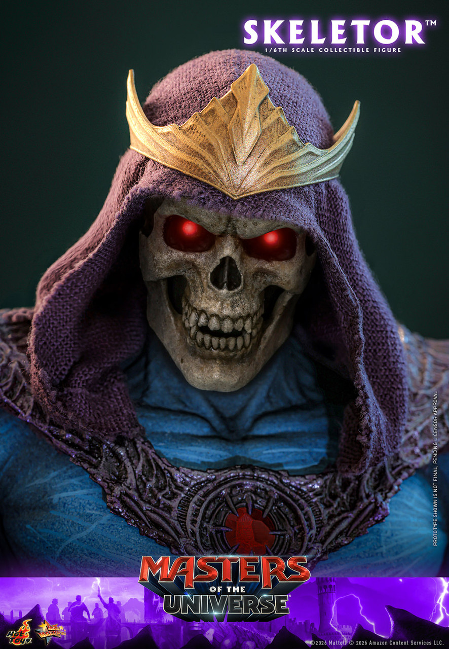 Hot Toys 1/6 MMS899 Masters of the Universe Skeletor Action Figure 915719 3