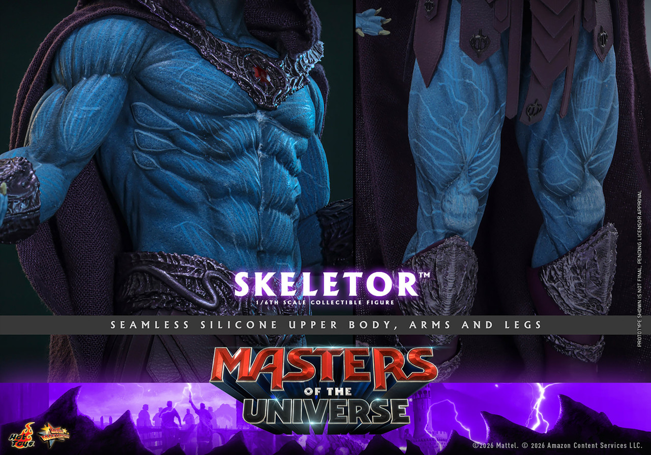 Hot Toys 1/6 MMS899 Masters of the Universe Skeletor Action Figure 915719 6