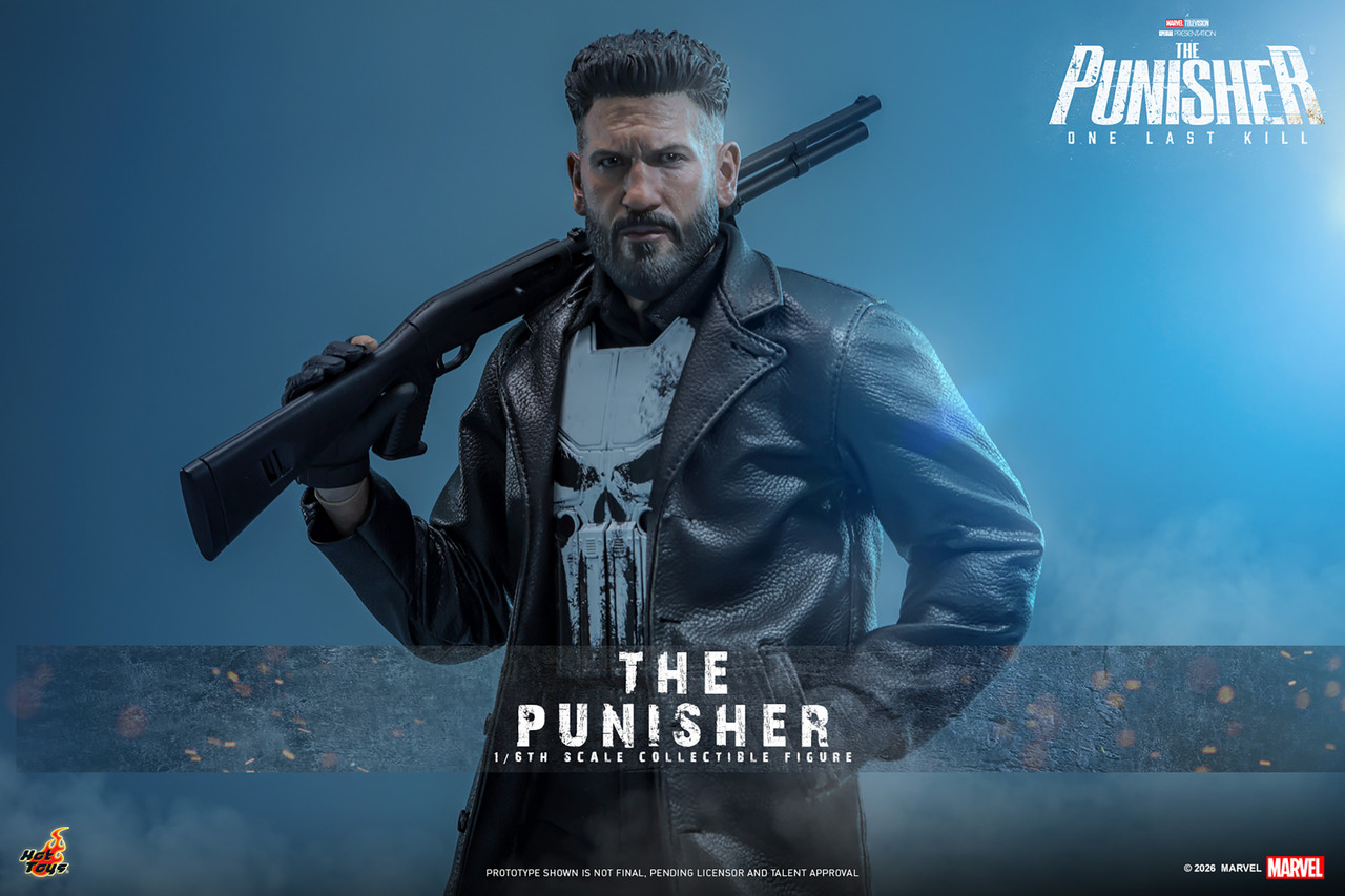 Hot Toys 1/6 The Punisher One Last Kill Action Figure Jon Bernthal Francis Frank Castle TMS190 915676 1