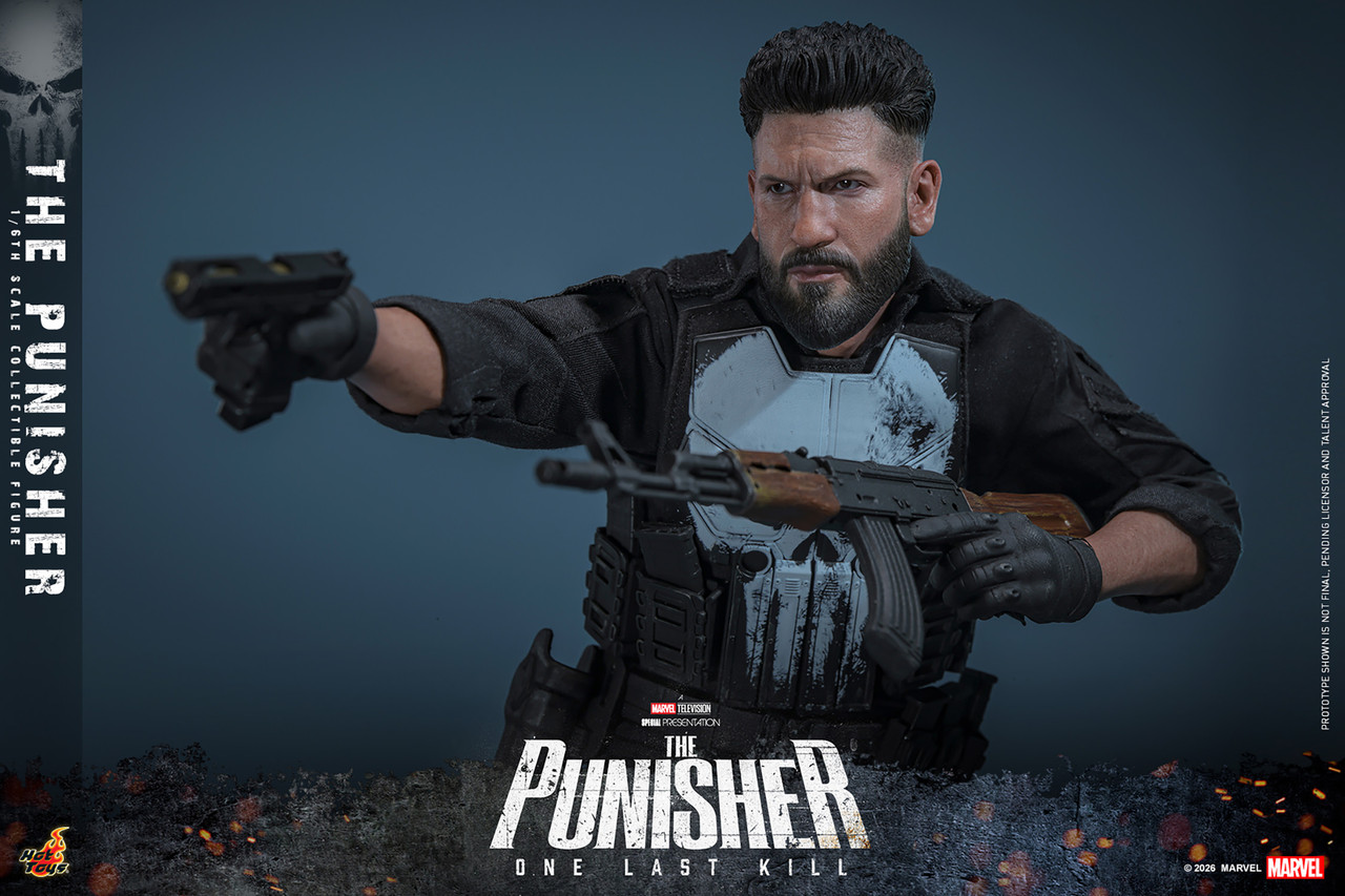 Hot Toys 1/6 The Punisher One Last Kill Action Figure Jon Bernthal Francis Frank Castle TMS190 915676 8