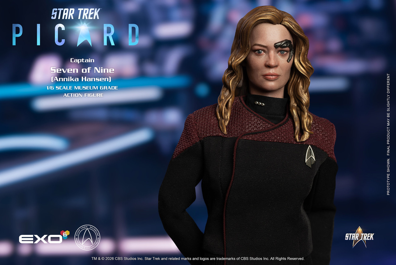 EXO-6 1/6 Captain Seven of Nine Action Figure Star Trek Picard EXO-02-079 915758 9