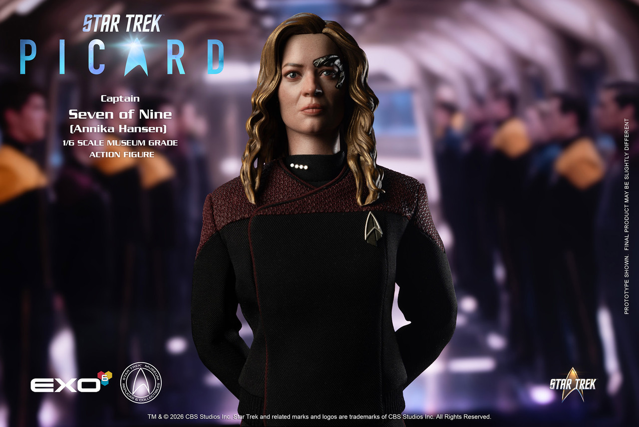 EXO-6 1/6 Captain Seven of Nine Action Figure Star Trek Picard EXO-02-079 915758 1