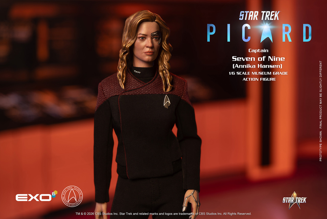 EXO-6 1/6 Captain Seven of Nine Action Figure Star Trek Picard EXO-02-079 915758 4