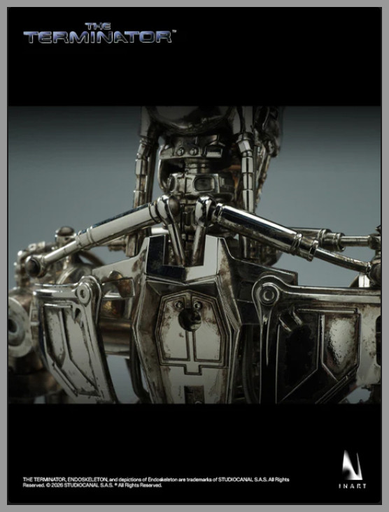 INART - The Terminator - AG A036 - T-800 Endoskeleton 1/6 Collectible Action Figure 7