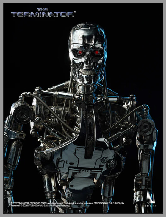 INART - The Terminator - AG A036 - T-800 Endoskeleton 1/6 Collectible Action Figure 1