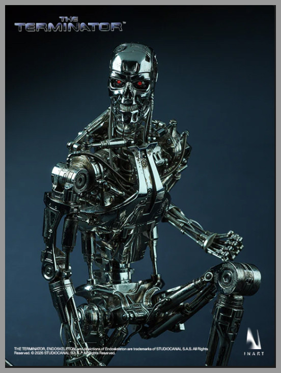 INART - The Terminator - AG A036 - T-800 Endoskeleton 1/6 Collectible Action Figure 5