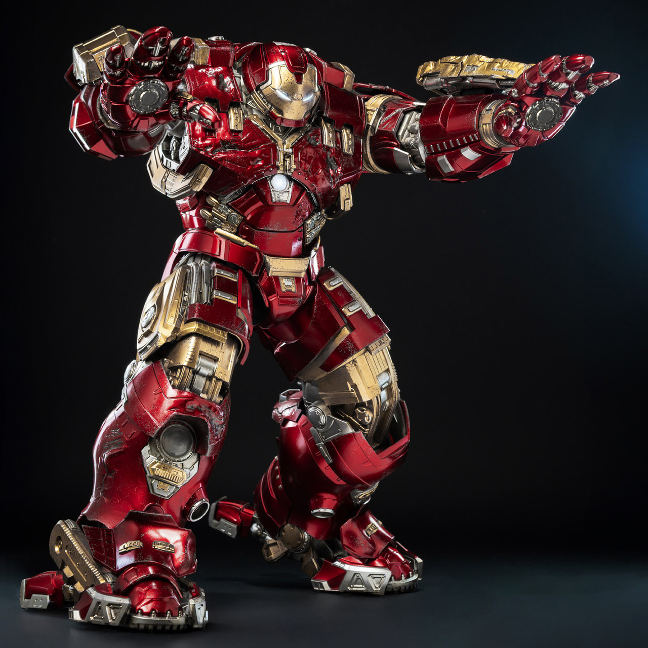 Threezero 1/12 3Z09194W0 DLX Mark 44 "Hulkbuster" Battle Damaged Action Figure 915747 8