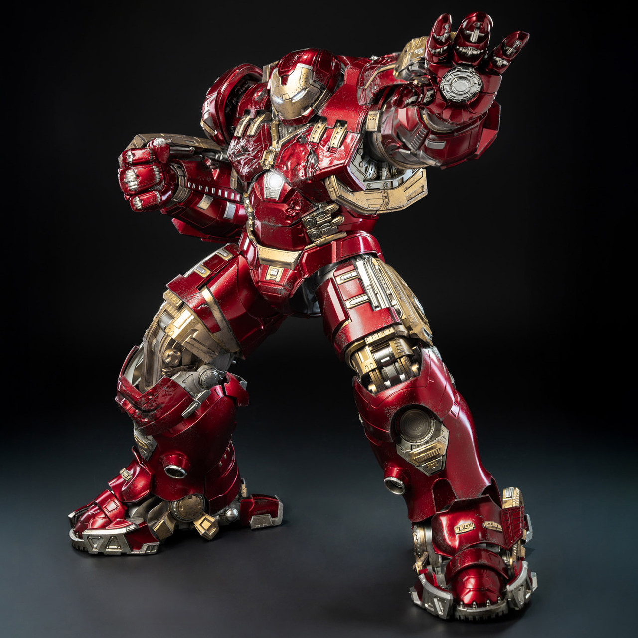 Threezero 1/12 3Z09194W0 DLX Mark 44 "Hulkbuster" Battle Damaged Action Figure 915747 7