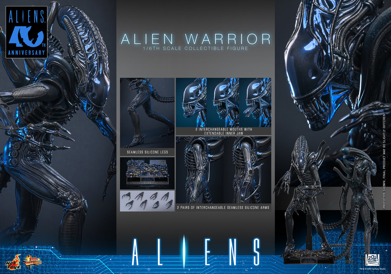 Hot Toys 1/6 MMS899 Alien Warrior Figure 915785 10