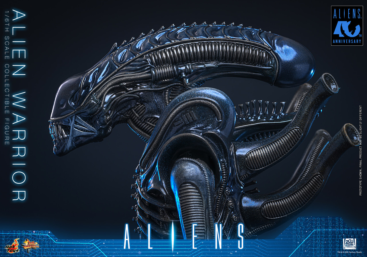 Hot Toys 1/6 MMS899 Alien Warrior Figure 915785 1