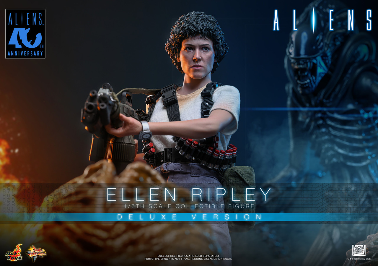 Hot Toys 1/6 MMS895 Ellen Ripley Alien Deluxe Figure 9157872 1