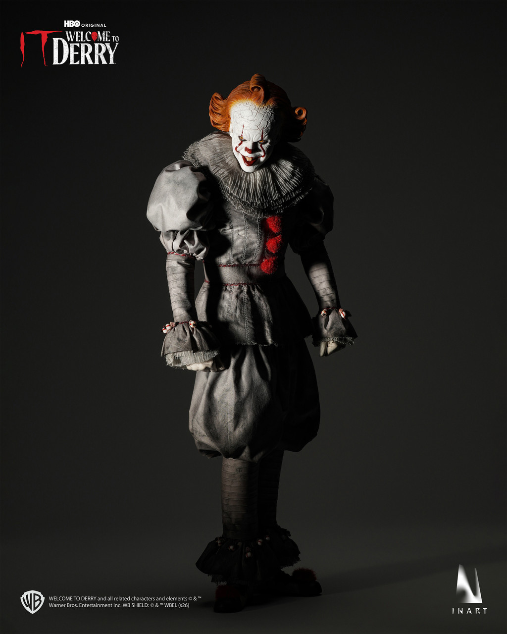 INART IT Welcome to Derry Season 1 Pennywise 1/6 Collectible Figure AG A039 7