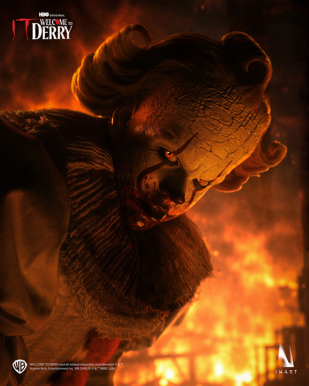 INART IT Welcome to Derry Season 1 Pennywise 1/6 Collectible Figure AG A039 4