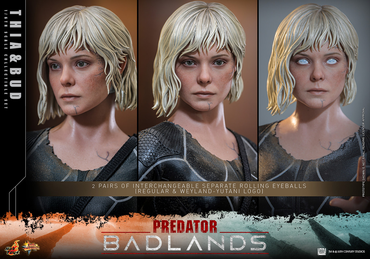 Hot Toys 1/6 Predator Badlands Thia and Bud Action Figure MMS900 915841 10