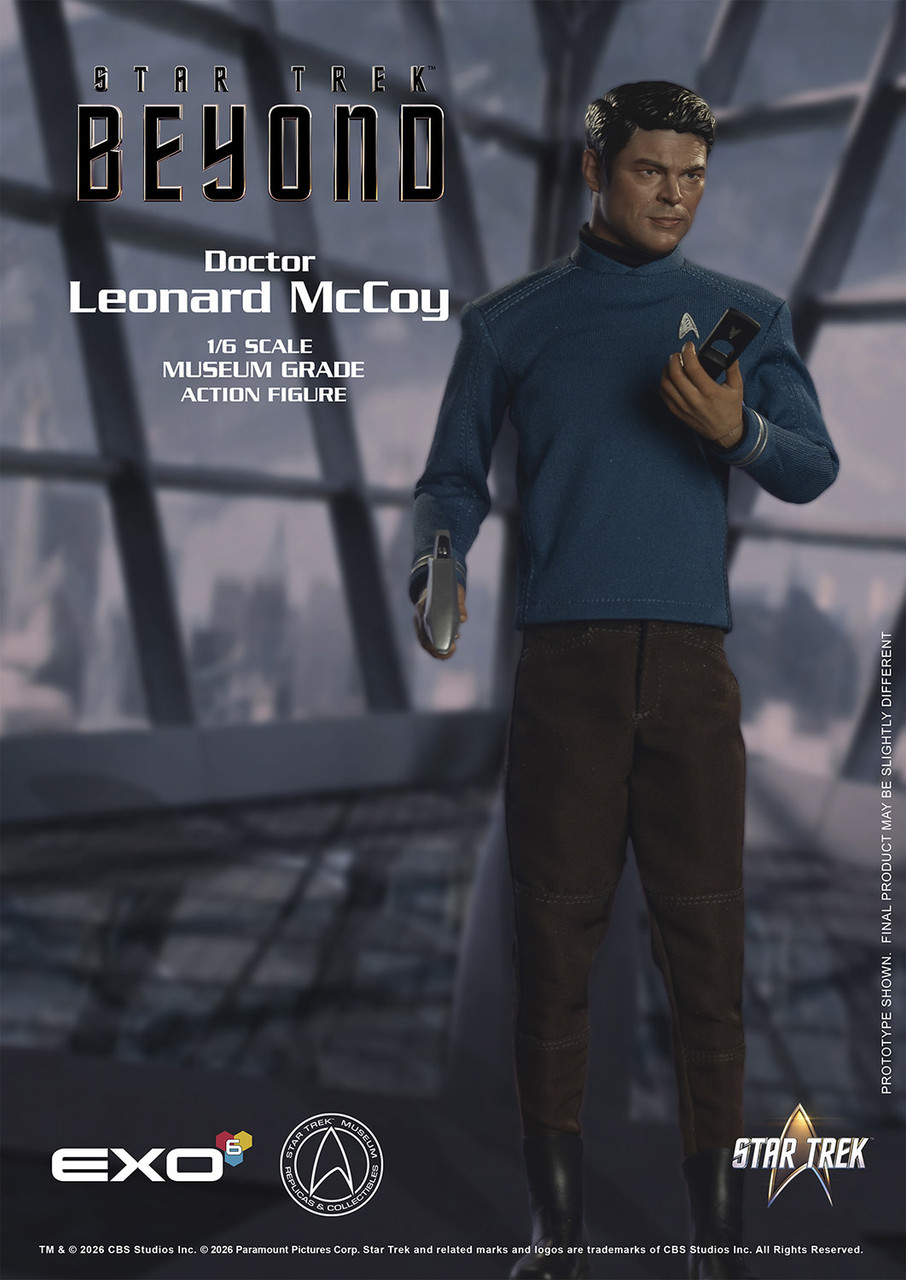 EXO-6  1/6 Star Trek Beyond Dr. Leonard Bones McCoy Karl Urban EXO-03-080 915843 Action Figure 7