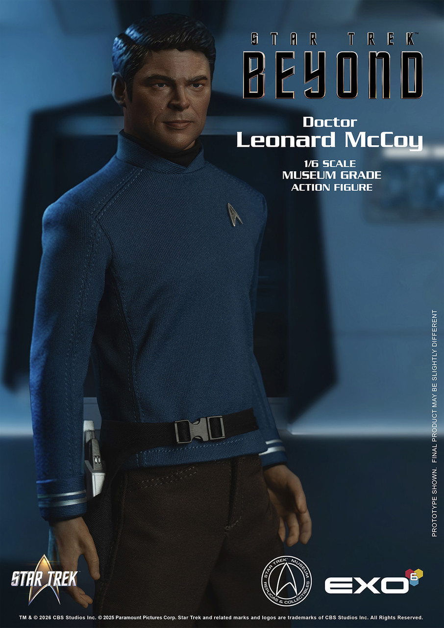 EXO-6  1/6 Star Trek Beyond Dr. Leonard Bones McCoy Karl Urban EXO-03-080 915843 Action Figure 9