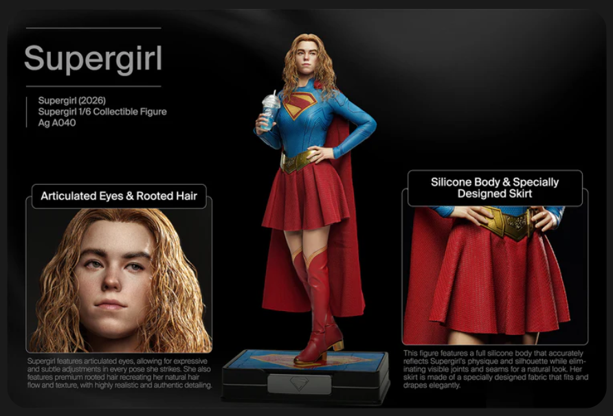 INART Supergirl 2026 Supergirl 1/6 Collectible Action Figure AG A040 1