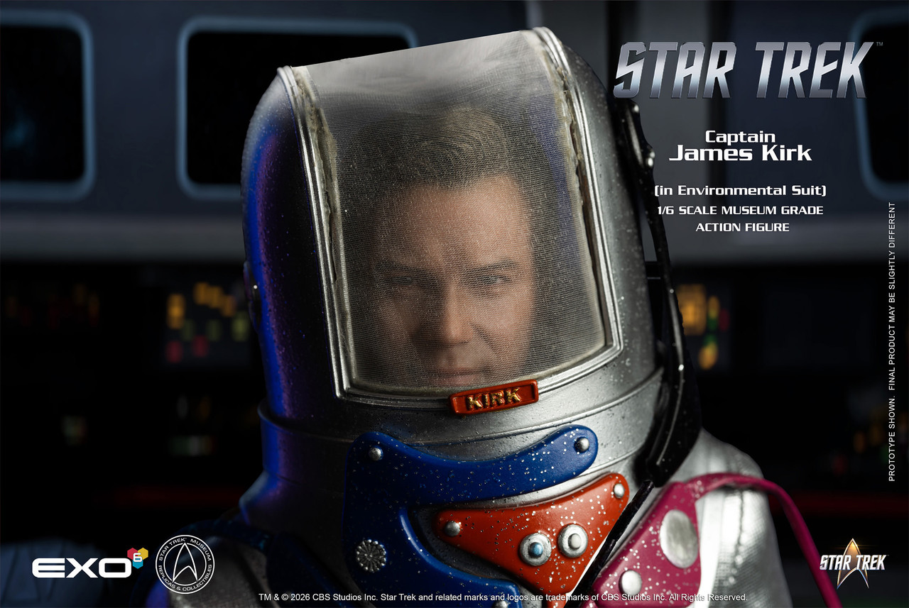 EXO-6 1/6 Captain Kirk Environmental Spacesuit Action Figure EXO-01-127 915864 6