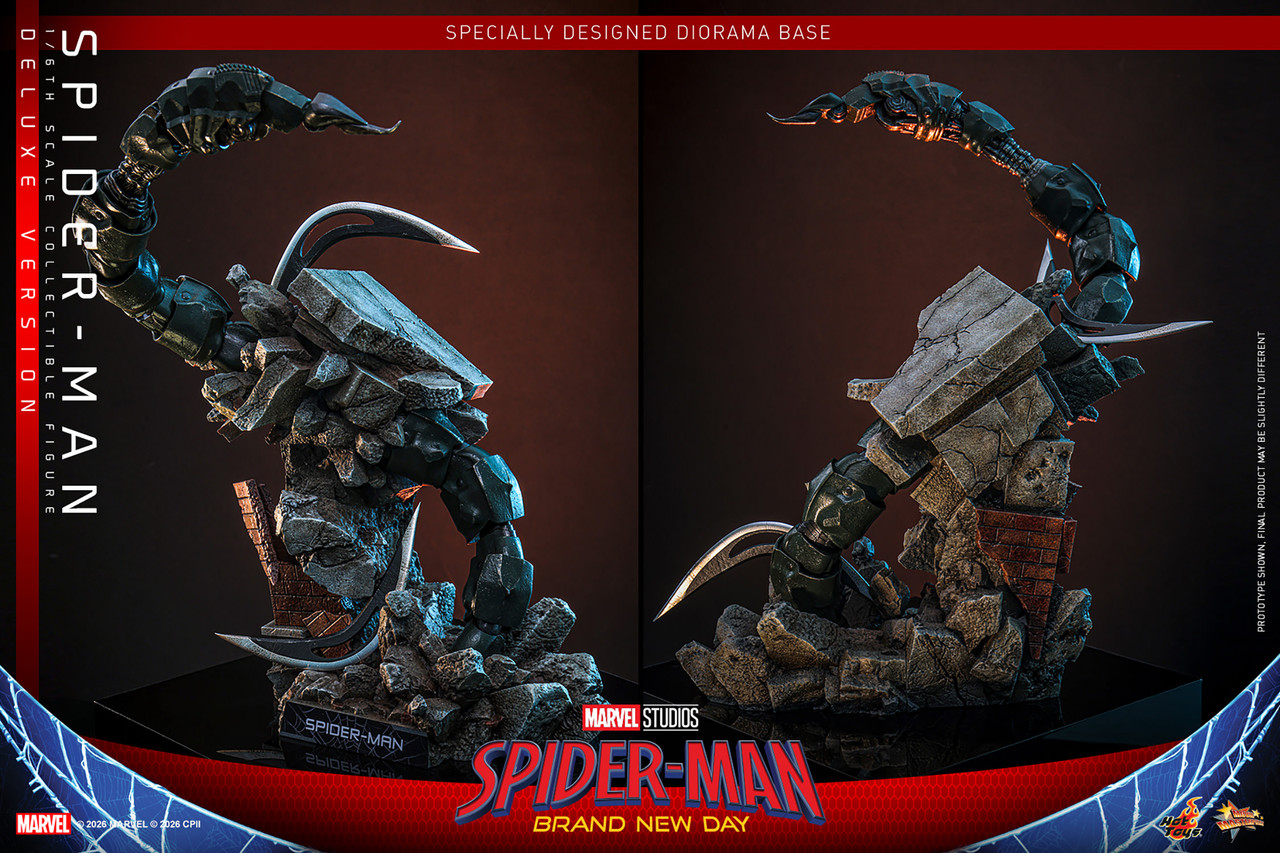 Hot Toys 1/6 Spider-Man: Brand New Day Deluxe Action Figure MMS893 9157642 8