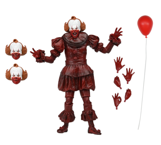 NECA 7" IT: Welcome to Derry Ultimate Blood Pennywise Action Figure NE45429-06 5