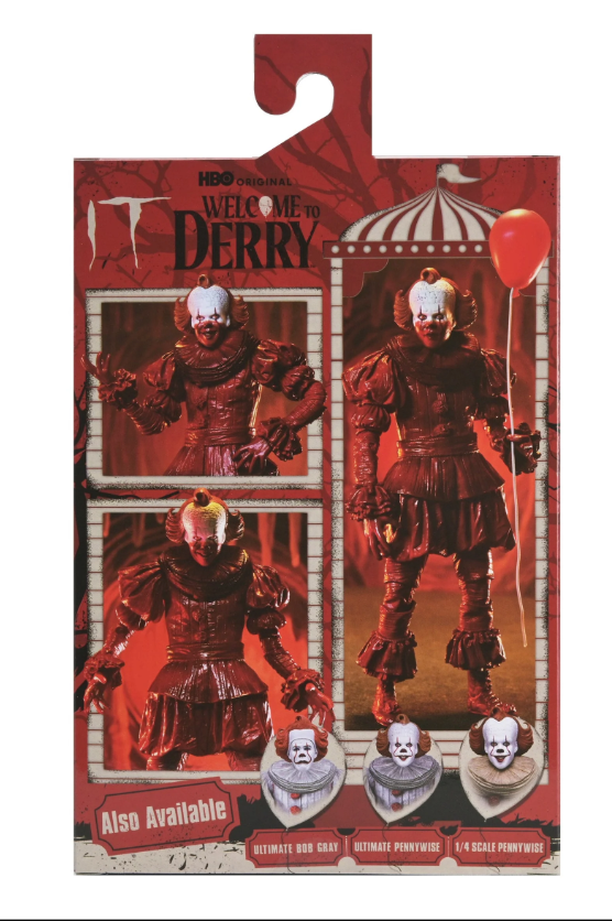 NECA 7" IT: Welcome to Derry Ultimate Blood Pennywise Action Figure NE45429-06 4