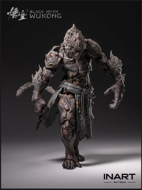 InArt Black Myth: Wukong 1/12 Stone Monkey Action Figure 5