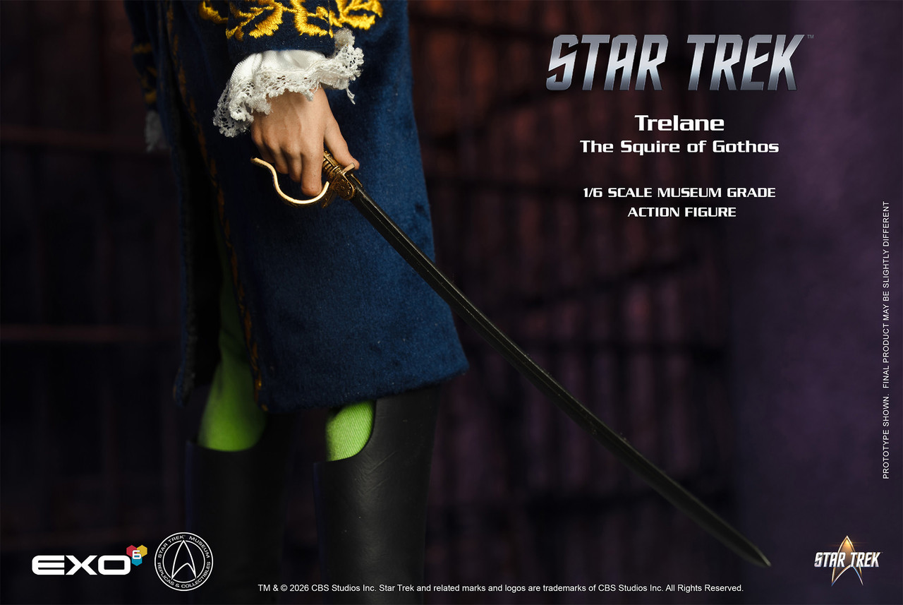 EXO-6 1/6 Trelane The Squire of Gothos Star Trek Action Figure EXO-01-094 915912 4