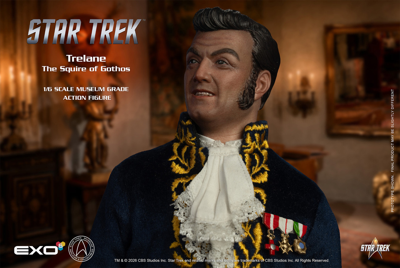EXO-6 1/6 Trelane The Squire of Gothos Star Trek Action Figure EXO-01-094 915912 3
