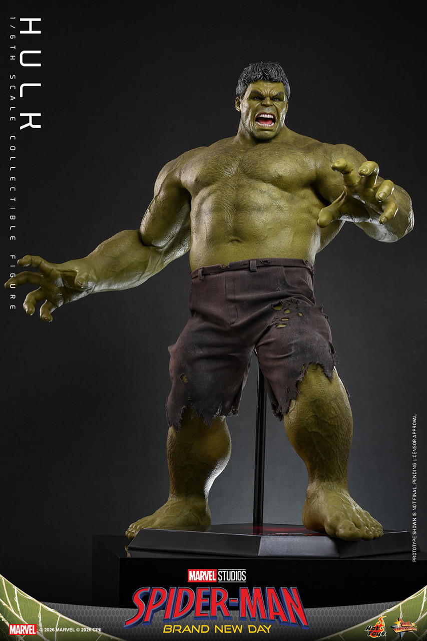 Hot Toys 1/6 Spider-Man: Brand New Day Hulk Action Figure MMS905 915765 7