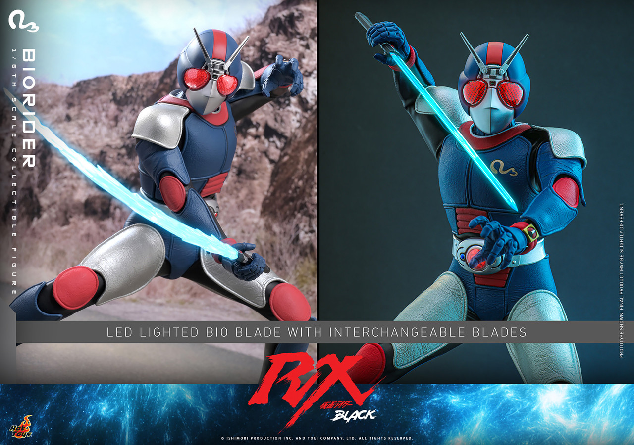 Hot Toys 1/6 Kamen Rider Black RX Prince of Anger BioRider Action Figure TMS180 915827 9