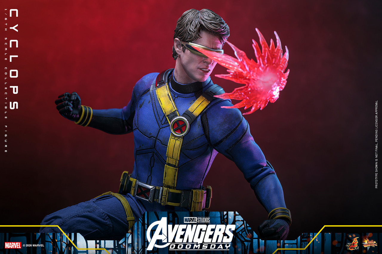 Hot Toys 1/6 Avengers Doomsday Cyclops Action Figure MMS908 915927 8