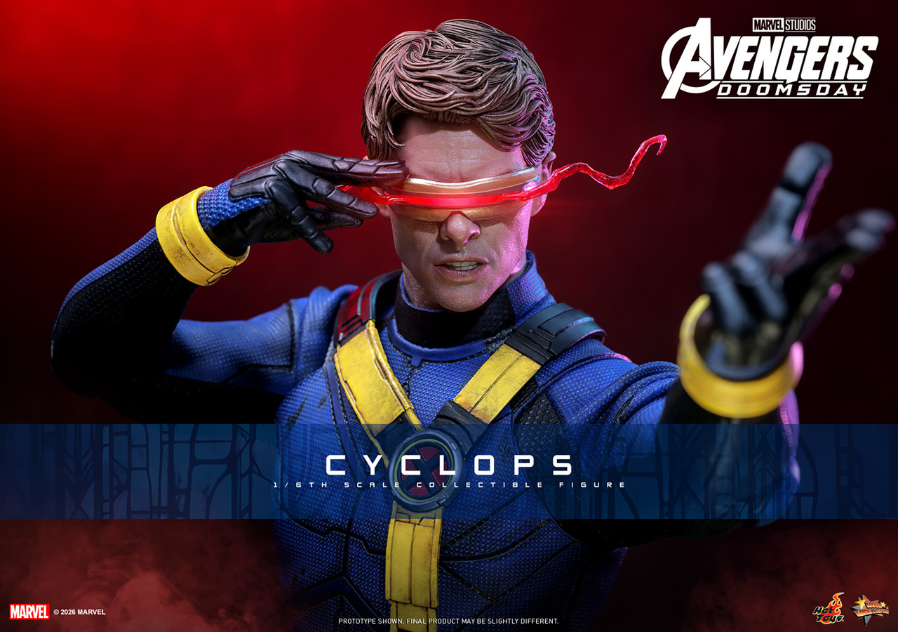 Hot Toys 1/6 Avengers Doomsday Cyclops Action Figure MMS908 915927 1