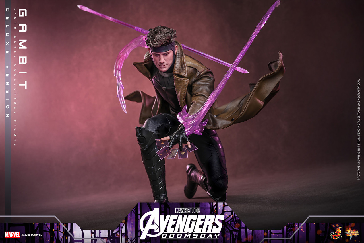 Hot Toys 1/6 Avengers Doomsday Gambit Deluxe Action Figure MMS911 9159262 5