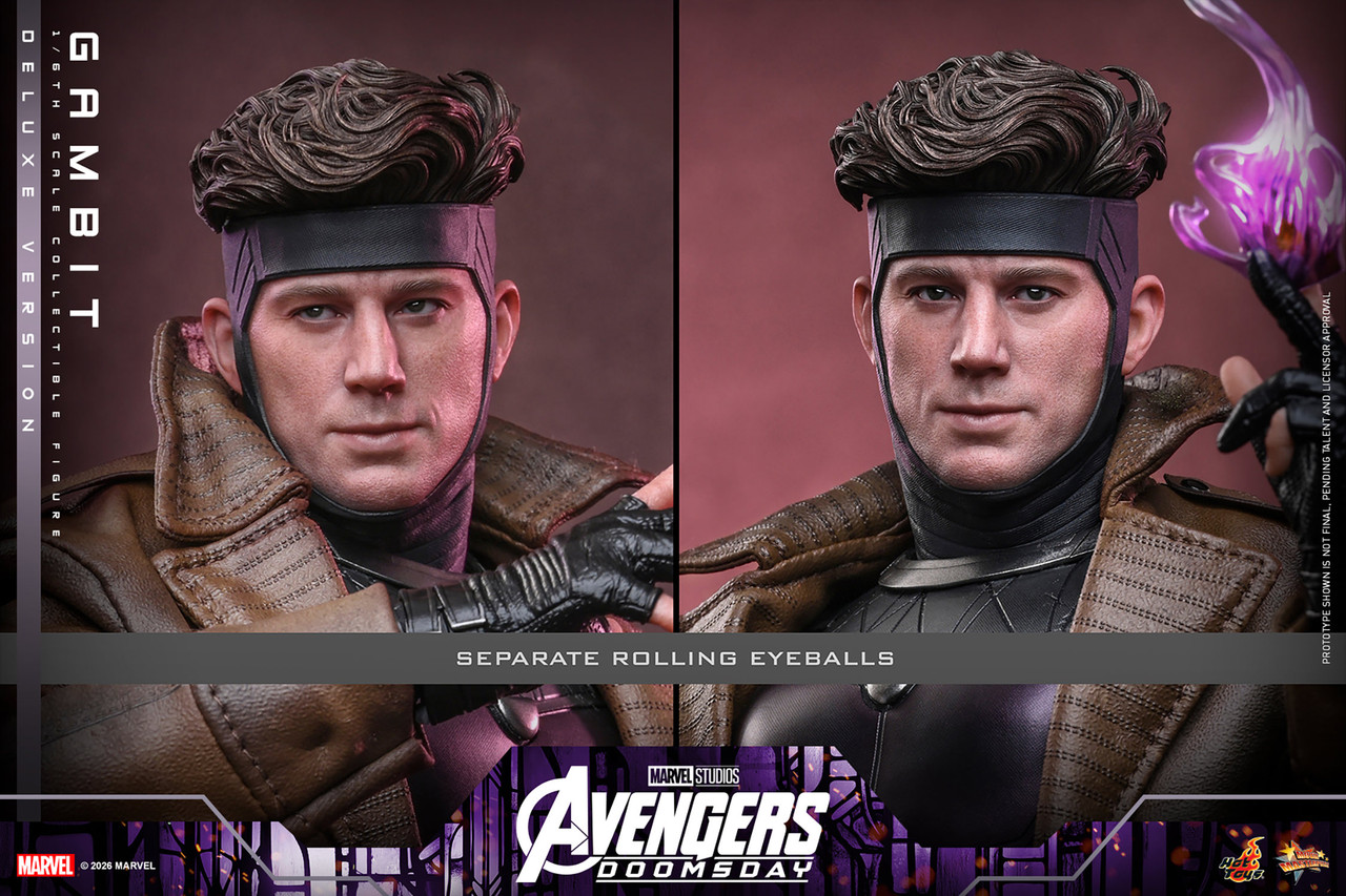 Hot Toys 1/6 Avengers Doomsday Gambit Deluxe Action Figure MMS911 9159262 9