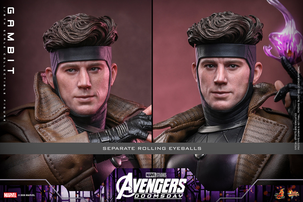 Hot Toys 1/6 Avengers Doomsday Gambit Action Figure MMS910 915926 9