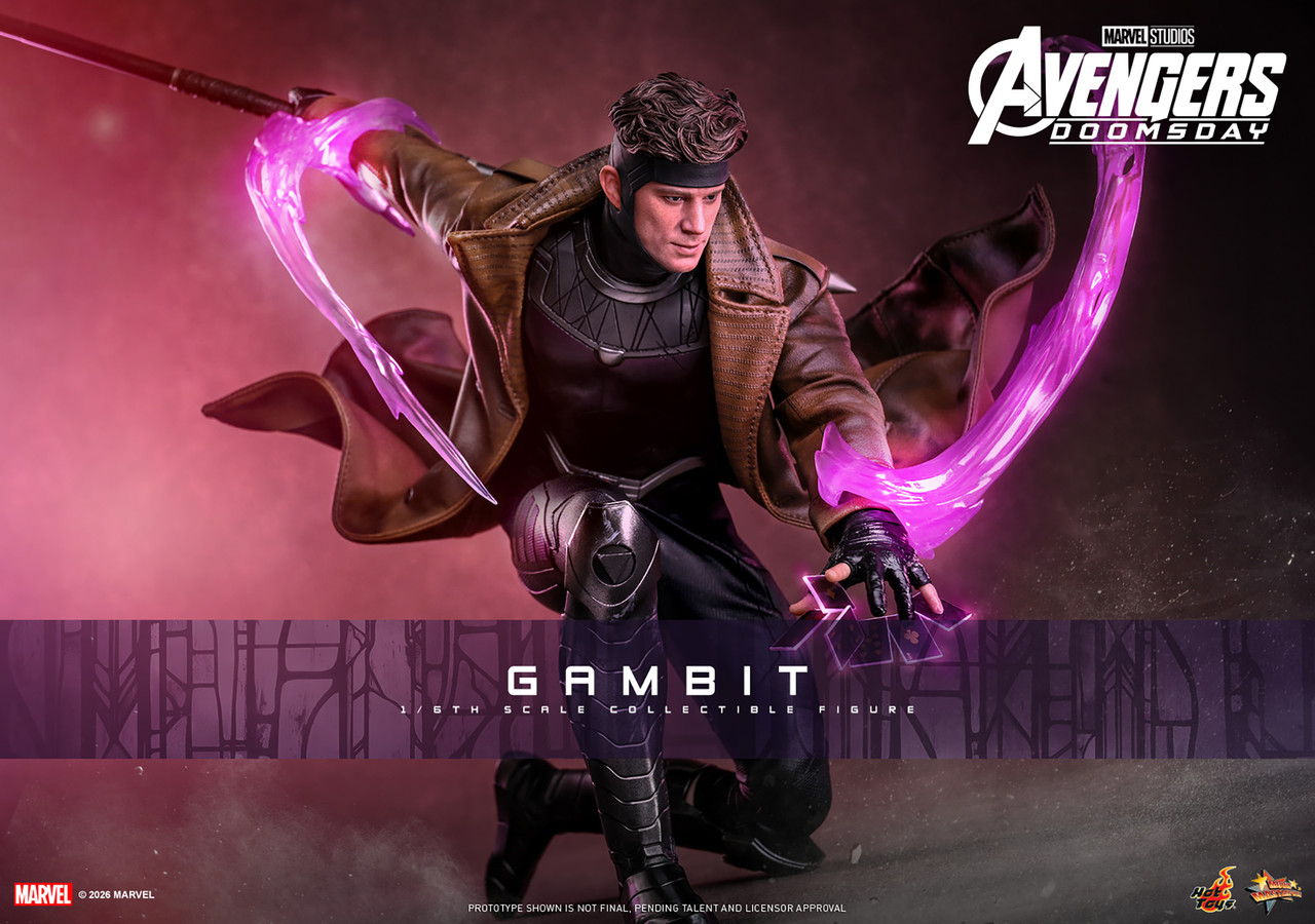 Hot Toys 1/6 Avengers Doomsday Gambit Action Figure MMS910 915926 1