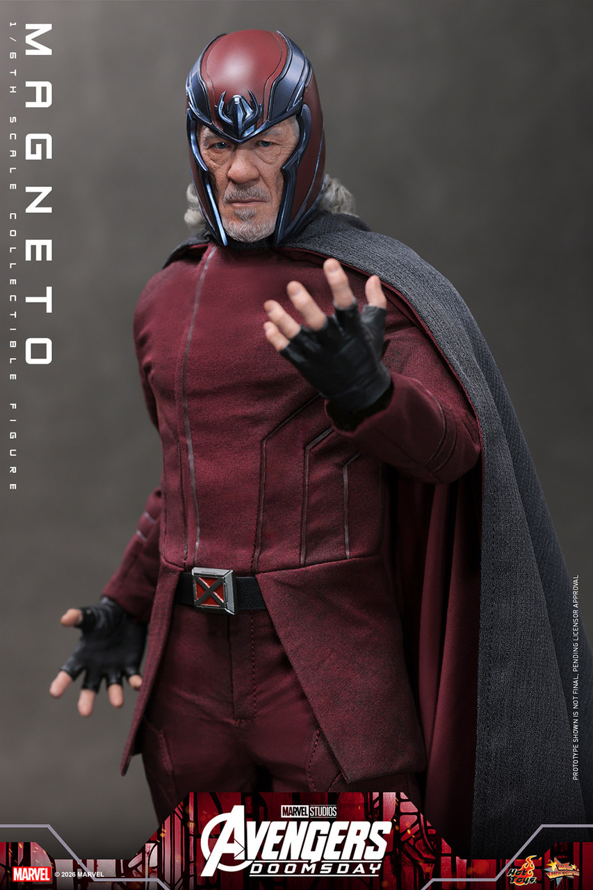 Hot Toys 1/6 Avengers Doomsday Magneto Action Figure MMS912 915928 3