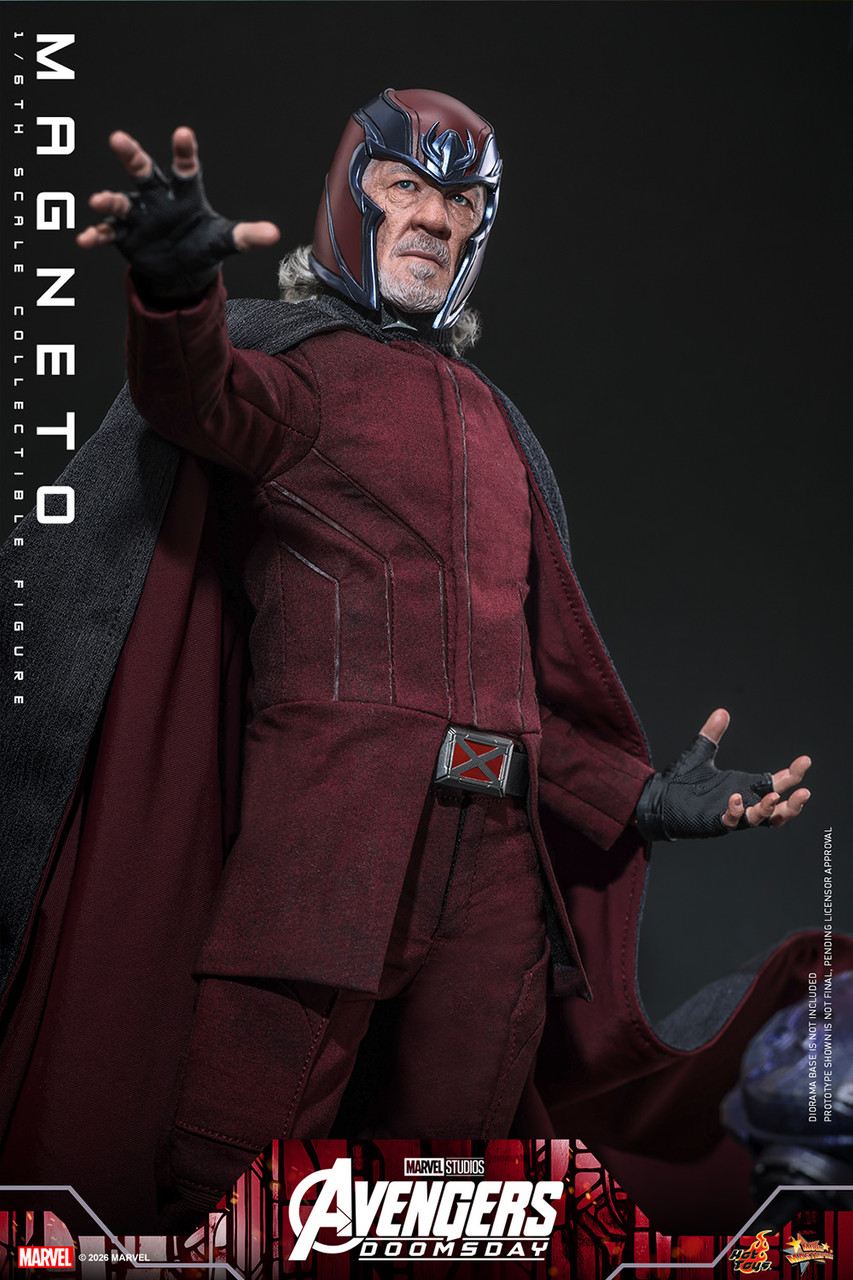 Hot Toys 1/6 Avengers Doomsday Magneto Action Figure MMS912 915928 4